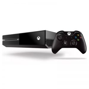 Microsoft Xbox One Refurbished Game Console with Controller Black