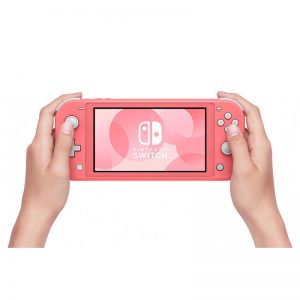 Nintendo Switch Lite Coral [NSW] Handheld Refurbished Game Console