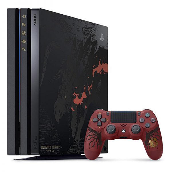Sony PlayStation 4 Pro [PS4] Refurbished Game Console 1TB HDD Monster Hunter World Limited Edition